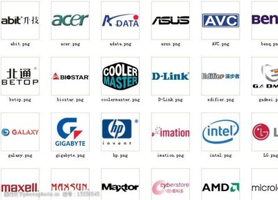 电脑商标图片素材的选择与创意设计